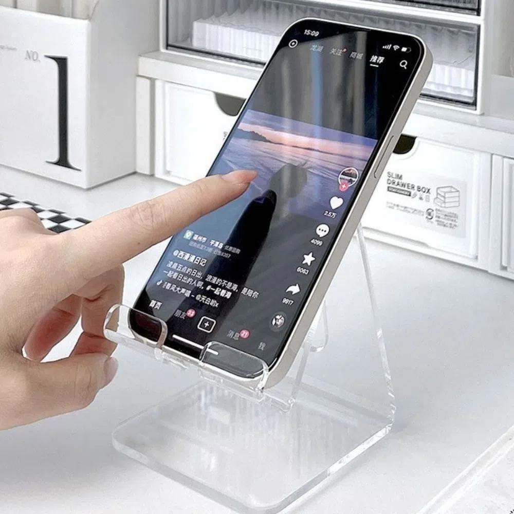 2Pcs Ins Style Lazy Phone Stand Acrylic Smartphone Bracket Display Stand Cell Phone Holder Tablet чистий
2Pcs Ins Style Lazy Phone Stand Acrylic Smartphone Bracket Display Stand Cell Phone Holder Tablet чистий
