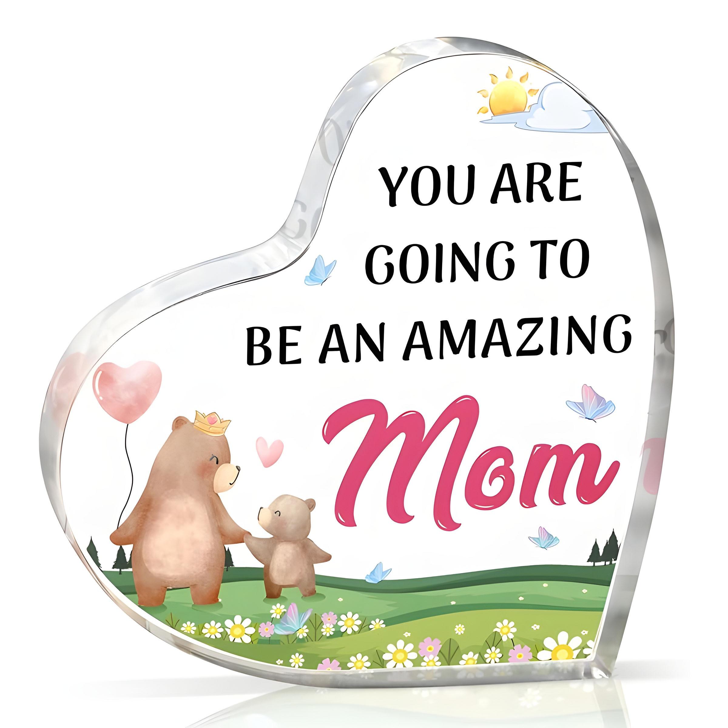 A Gift for New Mothers, a Present for Their First Mother S Day, an Acrylic Plaque Decoration Measuring, a Pregnancy Gift for Moms Experiencing Their 10*10cm
A Gift for New Mothers, a Present for Their First Mother S Day, an Acrylic Plaque Decoration Measuring, a Pregnancy Gift for Moms Experiencing Their 10*10cm