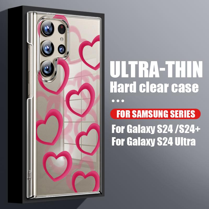 Для Samsung S25 Ultra S24 FE S23 Plus S22 S21 A16 A55 A15 A35 чехол с принтом сердец любви прозрачный тонкий ударопрочный прозрачный жесткий чехол для телефона из ПК Samsung A13 4G горячий розовый
Для Samsung S25 Ultra S24 FE S23 Plus S22 S21 A16 A55 A15 A35 чехол с принтом сердец любви прозрачный тонкий ударопрочный прозрачный жесткий чехол для телефона из ПК Samsung A13 4G горячий розовый