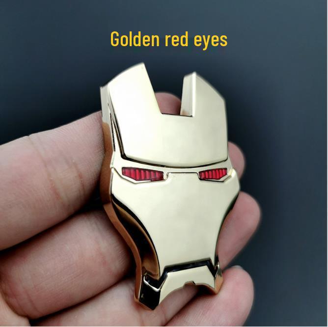 Металлическая 3D наклейка с логотипом Железного человека для украшения автомобиля
Металлическая 3D наклейка с логотипом Железного человека для украшения автомобиля