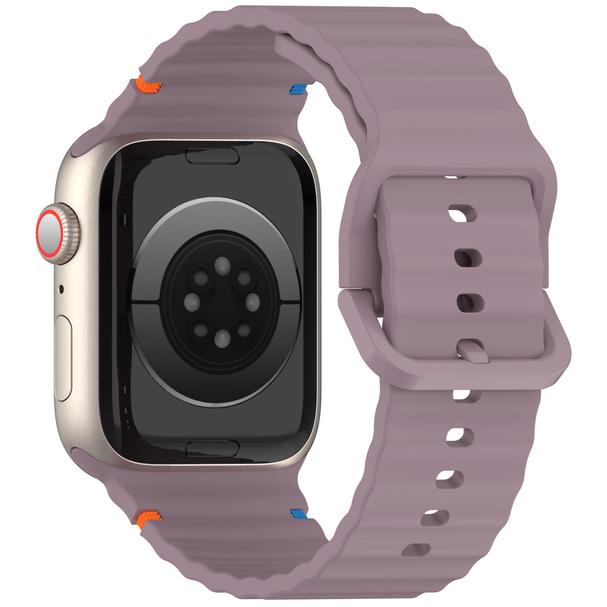 KALEBOL Silicone Strap for Apple Watch Series 10 42mm/9 8 7 41mm/SE (2023) SE (2022) SE 6 5 4 40mm/3 2 1 38mm Band Smoke Purple
KALEBOL Silicone Strap for Apple Watch Series 10 42mm/9 8 7 41mm/SE (2023) SE (2022) SE 6 5 4 40mm/3 2 1 38mm Band Smoke Purple