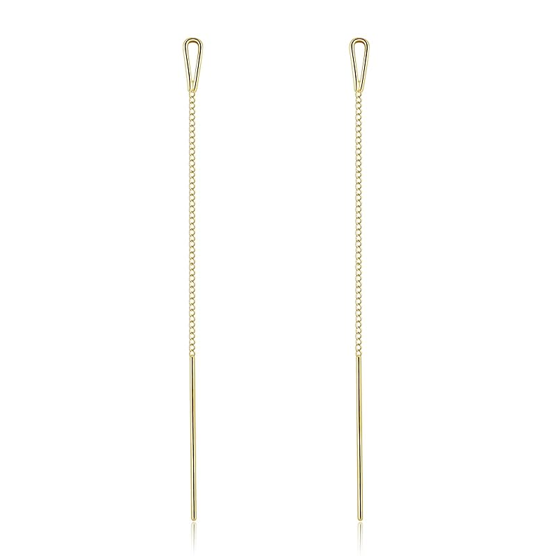earrings silver earrings chain silver american earrings drop Silver925 simple sway gold pink gold (yellow gold)
earrings silver earrings chain silver american earrings drop Silver925 simple sway gold pink gold (yellow gold)