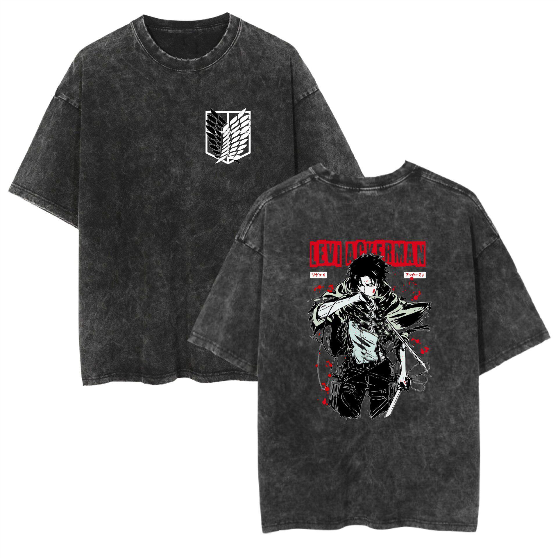 Attack on Titan graphic print Tshirt Shortsleeved casual retro Tshirt for both men and women new style for summer L
Attack on Titan graphic print Tshirt Shortsleeved casual retro Tshirt for both men and women new style for summer L