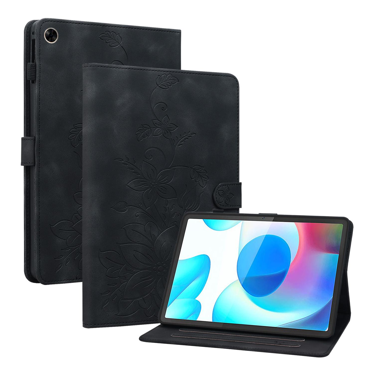 Для Realme Pad (Моделі RMP2102, RMP2103) Чохол для планшета зі штучної шкіри з вишуканим квітковим тисненням Realme Pad чорний
Для Realme Pad (Моделі RMP2102, RMP2103) Чохол для планшета зі штучної шкіри з вишуканим квітковим тисненням Realme Pad чорний