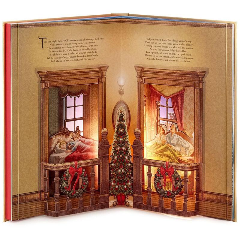 Рождественская книга-раскладушка со светом и звуком В канун Рождества Ночь перед Рождеством Украшения Новогодние подарки для детей Дети 1
Рождественская книга-раскладушка со светом и звуком В канун Рождества Ночь перед Рождеством Украшения Новогодние подарки для детей Дети 1