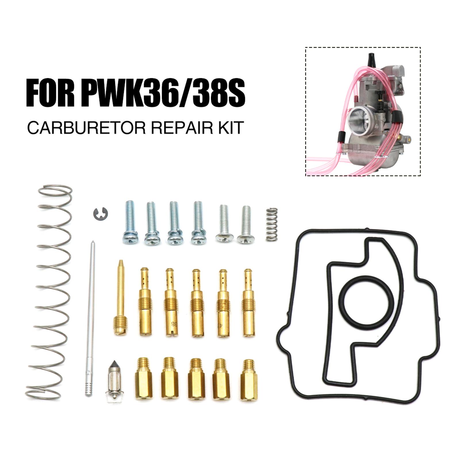 Комплект для восстановления карбюратора PWK36S для мотоцикла PWK 36S 38S 150XC 250EXC 250SX 250SXS 300EXC 300MXC металлические резиновые компоненты
Комплект для восстановления карбюратора PWK36S для мотоцикла PWK 36S 38S 150XC 250EXC 250SX 250SXS 300EXC 300MXC металлические резиновые компоненты