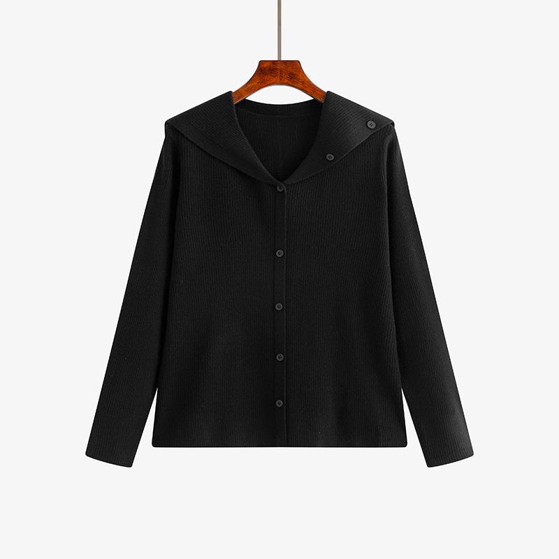 Plus Size Women s Casual Sailor Collar Sweater - Winter 2025 Loose Knitwear XXL (75-90 kg) чорний
Plus Size Women s Casual Sailor Collar Sweater - Winter 2025 Loose Knitwear XXL (75-90 kg) чорний