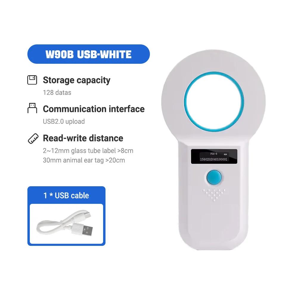 Professional Animal RFID Reader with Bluetooth/USB/2.4G Connectivity - 134.2KHz Microchip Scanner for Pet ID Detection & Storage
Professional Animal RFID Reader with Bluetooth/USB/2.4G Connectivity - 134.2KHz Microchip Scanner for Pet ID Detection & Storage
