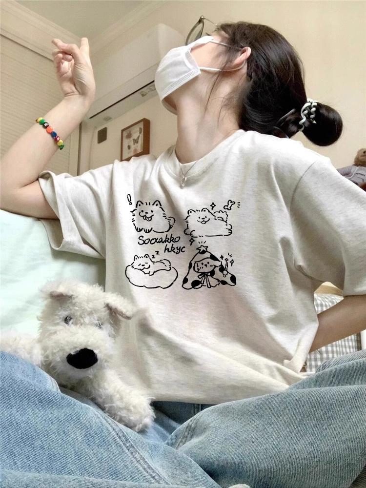 Women s Plus Size Loose-Fit Cotton Summer 2025 Short-Sleeve Tee with Straight Shoulder Design M Premium Quality
Women s Plus Size Loose-Fit Cotton Summer 2025 Short-Sleeve Tee with Straight Shoulder Design M Premium Quality
