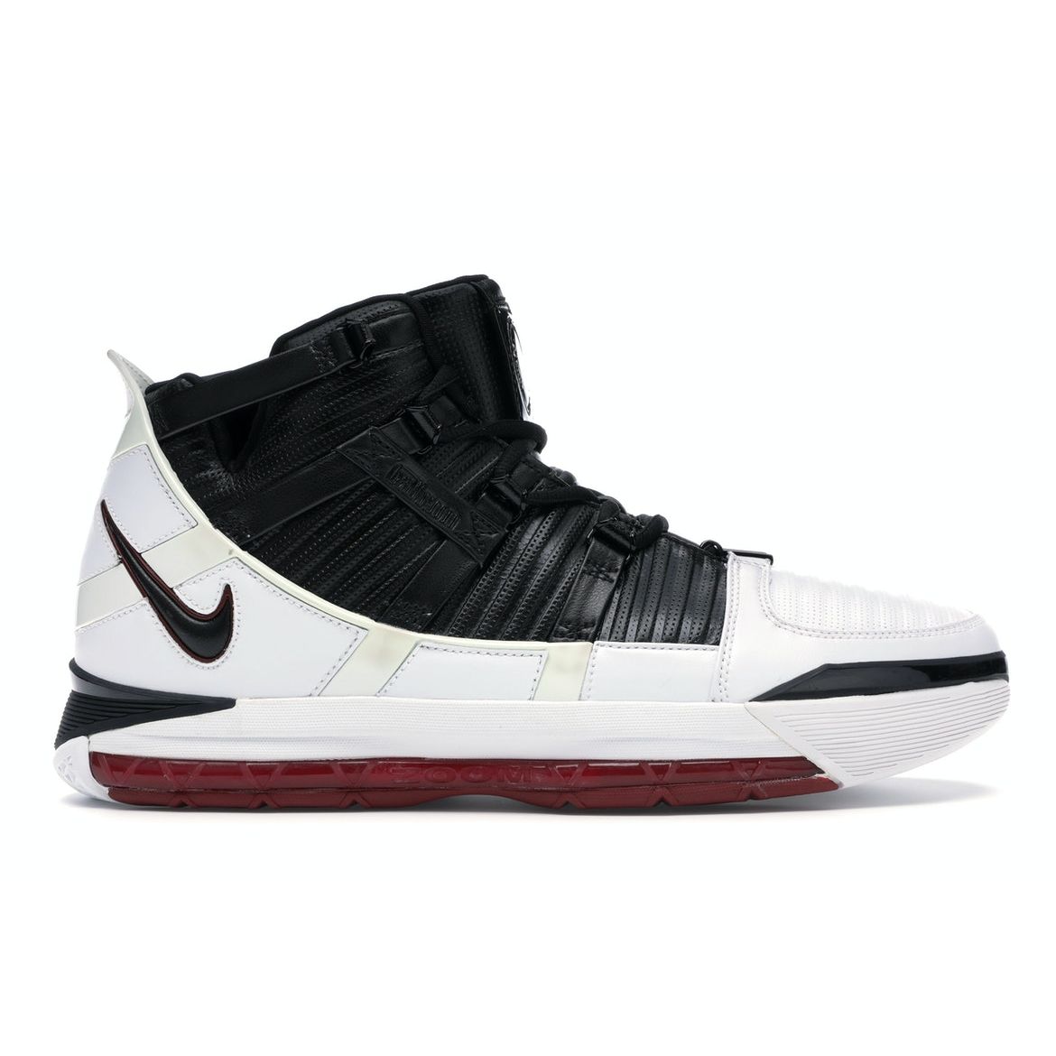 Мужские кроссовки Nike Zoom LeBron 3 Home Белый Черный-Университет-Красный 312147-101
Мужские кроссовки Nike Zoom LeBron 3 Home Белый Черный-Университет-Красный 312147-101