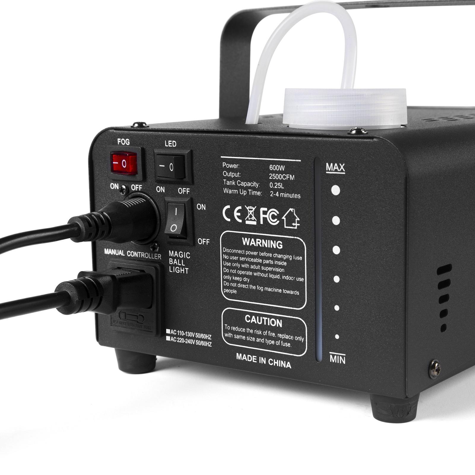 600W RGB портативная туманная машина с 3-цветными светодиодными огнями Шаровой свет 250 мл Танк Пульт дистанционного управления Сценой
600W RGB портативная туманная машина с 3-цветными светодиодными огнями Шаровой свет 250 мл Танк Пульт дистанционного управления Сценой