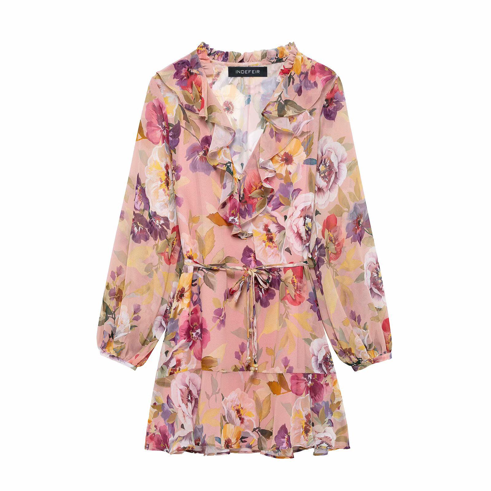 2025 Spring/Summer European & American Sexy Party Print Layered Midi Dress with Waist-Cinching Design XS
2025 Spring/Summer European & American Sexy Party Print Layered Midi Dress with Waist-Cinching Design XS