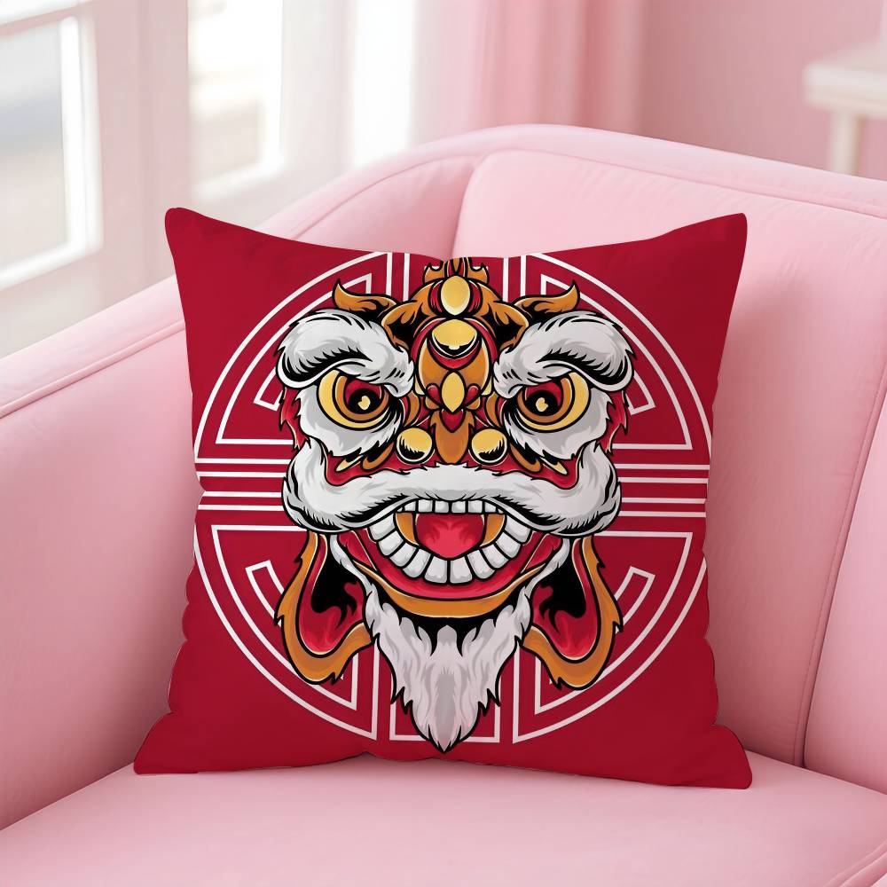 Traditional Dancing Lion Anime Lucky Pillow Case Pattern Printed Pillowcase For Living Room Sofa Cushion Cover & Bedroom Decor 12x12Inch
Traditional Dancing Lion Anime Lucky Pillow Case Pattern Printed Pillowcase For Living Room Sofa Cushion Cover & Bedroom Decor 12x12Inch