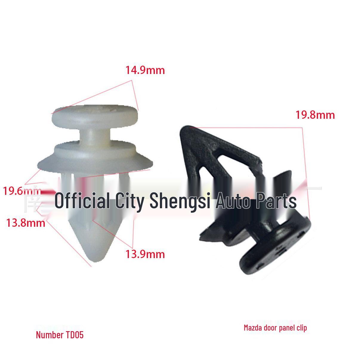 BYD Car Door Panel Trim Clip for Installation and Decoration 10000 units
BYD Car Door Panel Trim Clip for Installation and Decoration 10000 units