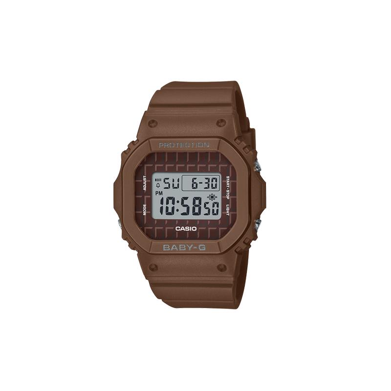 Casio CASIOBABY-G series chocolate theme waterproof and shockproof sports casual fashion quartz movement resin strap Japanese and BGD-565USW-5JF чёрный
Casio CASIOBABY-G series chocolate theme waterproof and shockproof sports casual fashion quartz movement resin strap Japanese and BGD-565USW-5JF чёрный