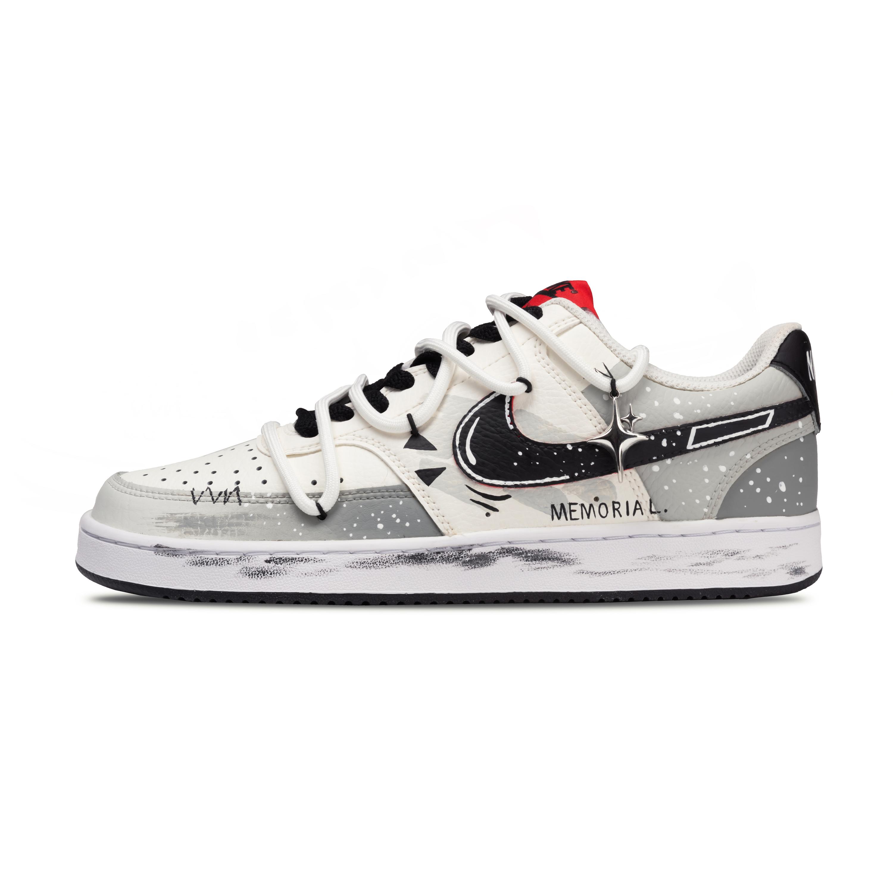 Nike Court Vision 1 Daylight Stars Wear resistant And Lightweight Low top Skateboard Shoes Men s Gray DM1187-101(Team692-) 44
Nike Court Vision 1 Daylight Stars Wear resistant And Lightweight Low top Skateboard Shoes Men s Gray DM1187-101(Team692-) 44