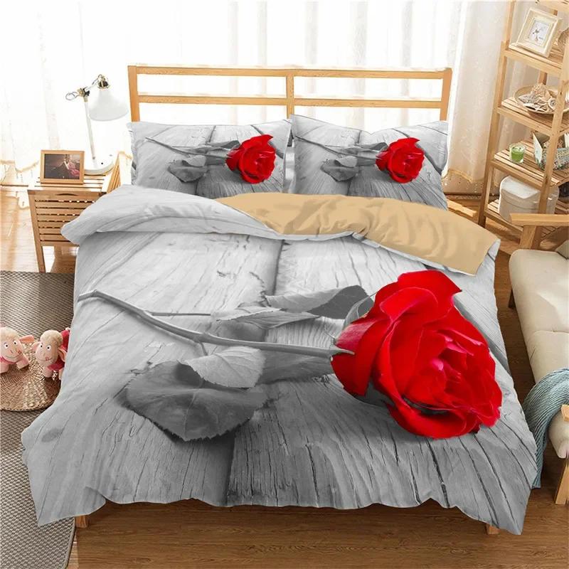 Rose Floral Duvet Cover Microfiber Romantic Theme Blossom Flowers Print Bedding Set Valentine s Day Botanical Comforter Cover 135x200cm
Rose Floral Duvet Cover Microfiber Romantic Theme Blossom Flowers Print Bedding Set Valentine s Day Botanical Comforter Cover 135x200cm
