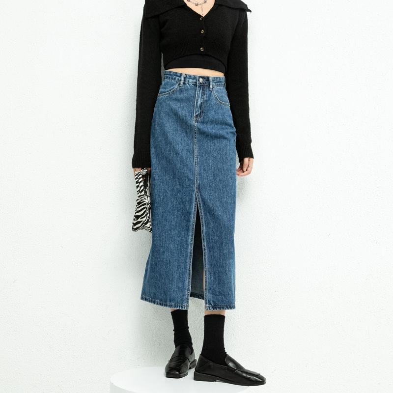 Womens High Waist Split Front Denim Maxi Skirt Casual Classic Blue Jean A Line Long Skirt S синий
Womens High Waist Split Front Denim Maxi Skirt Casual Classic Blue Jean A Line Long Skirt S синий