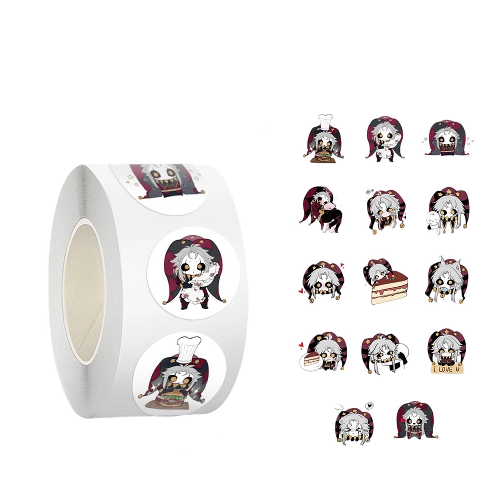 500 Stickers Per Roll Circus Theme Decorative Sticker Roll for Journals Scrapbooking Phone Case Envelope Sealing DIY Projects
500 Stickers Per Roll Circus Theme Decorative Sticker Roll for Journals Scrapbooking Phone Case Envelope Sealing DIY Projects