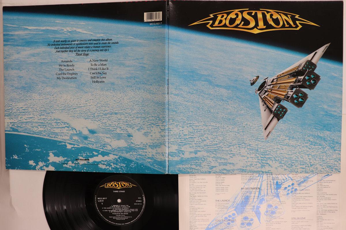 LP Record BOSTON Third Stage MCG6017 MCA 1986 UK Rock Used
LP Record BOSTON Third Stage MCG6017 MCA 1986 UK Rock Used