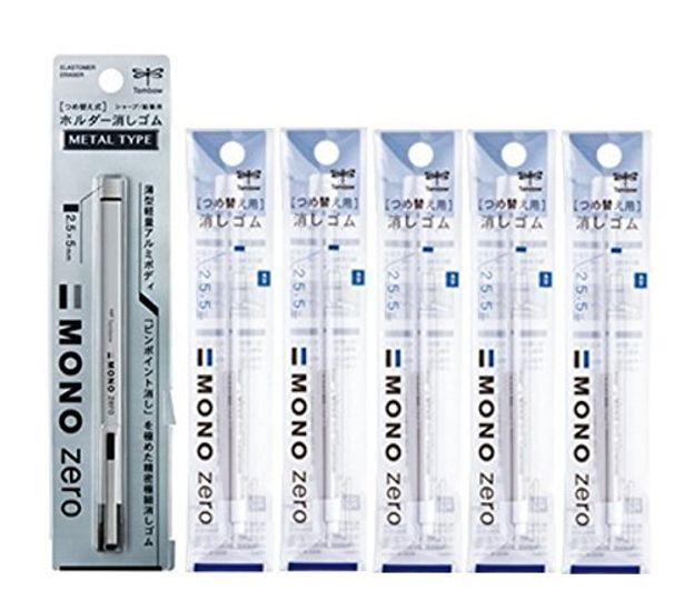 Держатель карандаша Tombow Eraser Mono Zero Metal Silver квадратный корпус 5 сменный (1 + ластики) EH-KUMS04+ER-KUS
Держатель карандаша Tombow Eraser Mono Zero Metal Silver квадратный корпус 5 сменный (1 + ластики) EH-KUMS04+ER-KUS