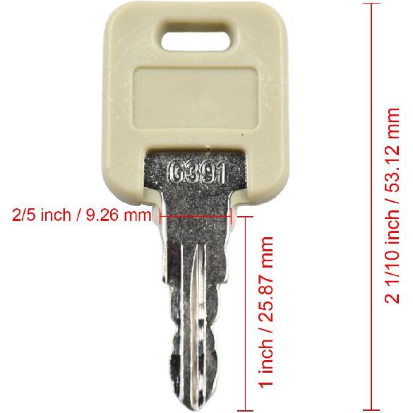 G391 RV Camper Keys 2Pcs G391 Replacement for Global Link FIC Lippert Components Montana RV Camper Motorhome Trailers Grey
G391 RV Camper Keys 2Pcs G391 Replacement for Global Link FIC Lippert Components Montana RV Camper Motorhome Trailers Grey