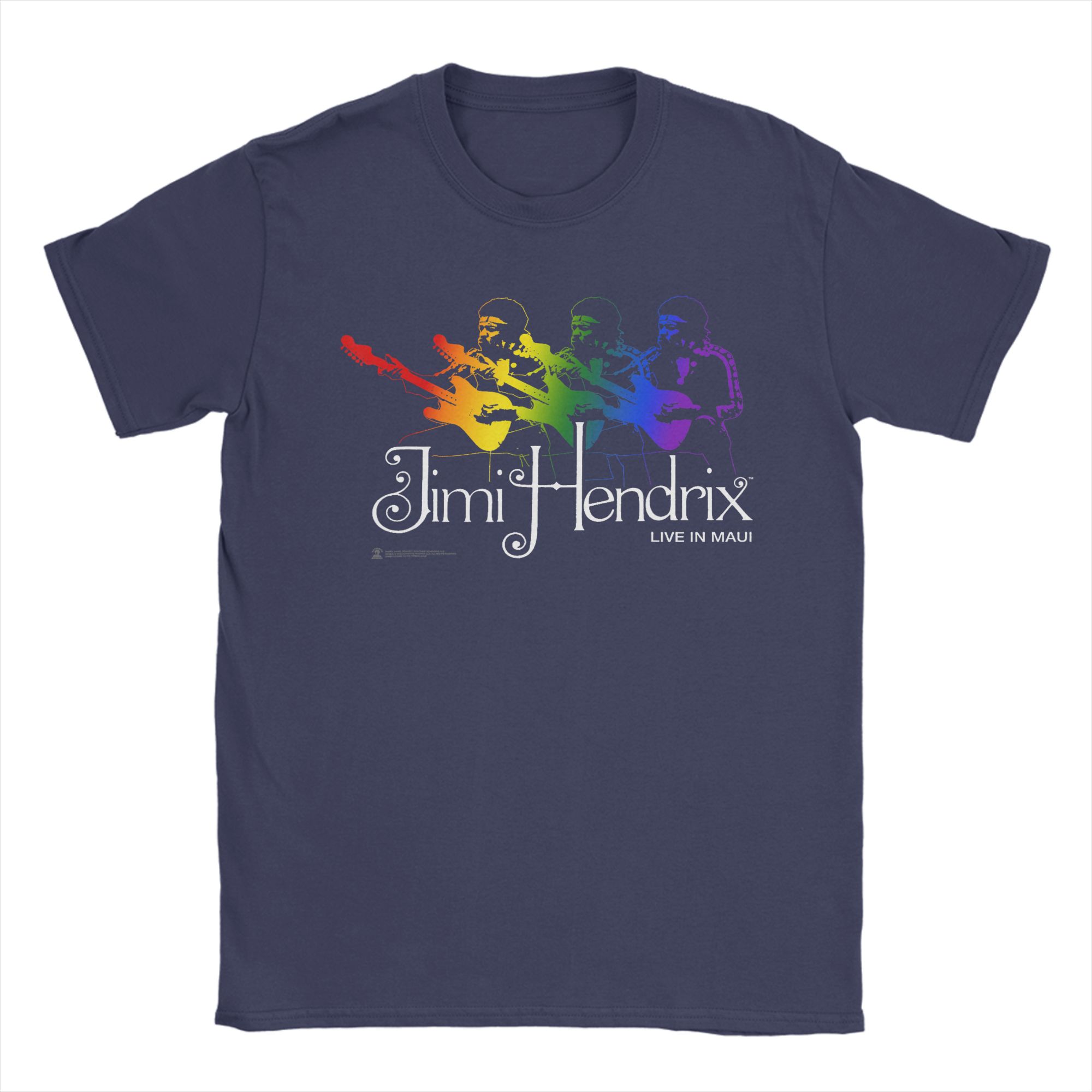 Men Jimi Hendrix Official Live in Maui Rainbow Guitar T Shirts 100 Cotton Short Sleeve Round Collar Tee Shirt Classic TShirts 4XL
Men Jimi Hendrix Official Live in Maui Rainbow Guitar T Shirts 100 Cotton Short Sleeve Round Collar Tee Shirt Classic TShirts 4XL