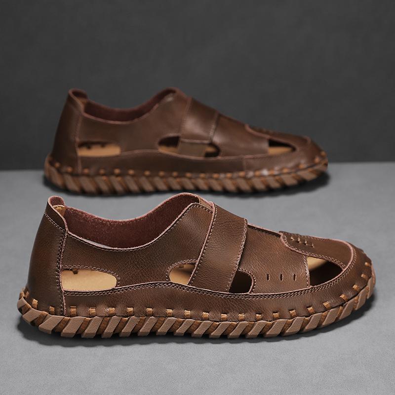 2025 New Hand-stitched Men s Sandals Trend Baotou Large Size Sandals Men s Shoes 39 чорний
2025 New Hand-stitched Men s Sandals Trend Baotou Large Size Sandals Men s Shoes 39 чорний