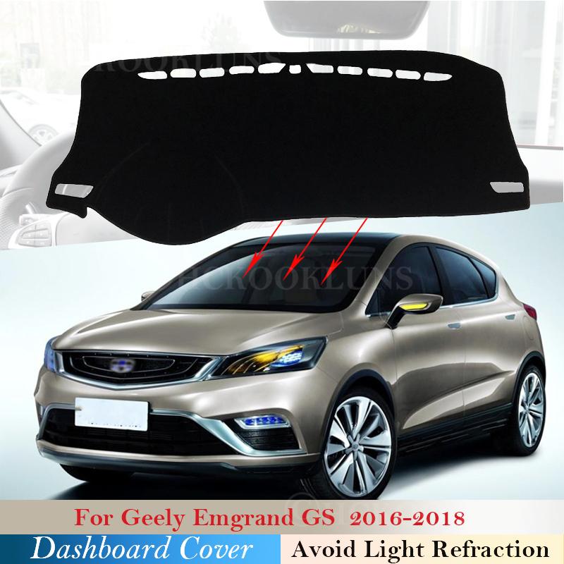 Защитная накладка на приборную панель для Emgrand GS 2016 ~ 2018, автомобильные аксессуары, солнцезащитный ковер, коврик для приборной панели 2017
Защитная накладка на приборную панель для Emgrand GS 2016 ~ 2018, автомобильные аксессуары, солнцезащитный ковер, коврик для приборной панели 2017