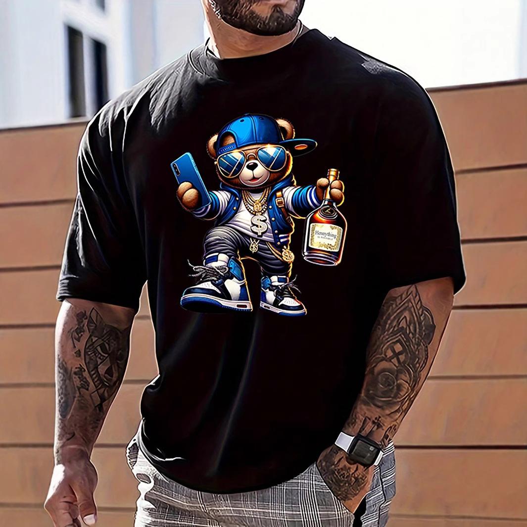 Новый летний стиль 3D футболка с пандой для мужчин, персонализированный принт 5XL чёрный
Новый летний стиль 3D футболка с пандой для мужчин, персонализированный принт 5XL чёрный