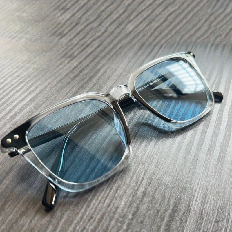 Неполяризованные ретро квадратные мужские солнцезащитные очки с прозрачными океанскими линзами, модные заклепки, украшения для женщин, трендовая повседневная одежда для вождения
Неполяризованные ретро квадратные мужские солнцезащитные очки с прозрачными океанскими линзами, модные заклепки, украшения для женщин, трендовая повседневная одежда для вождения