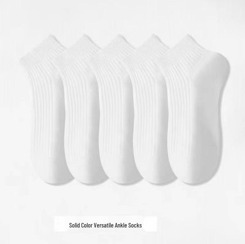Girls White Low-Cut Summer Cotton Sports Socks - Short Tube, Pure Color One size (per pair) білий
Girls White Low-Cut Summer Cotton Sports Socks - Short Tube, Pure Color One size (per pair) білий