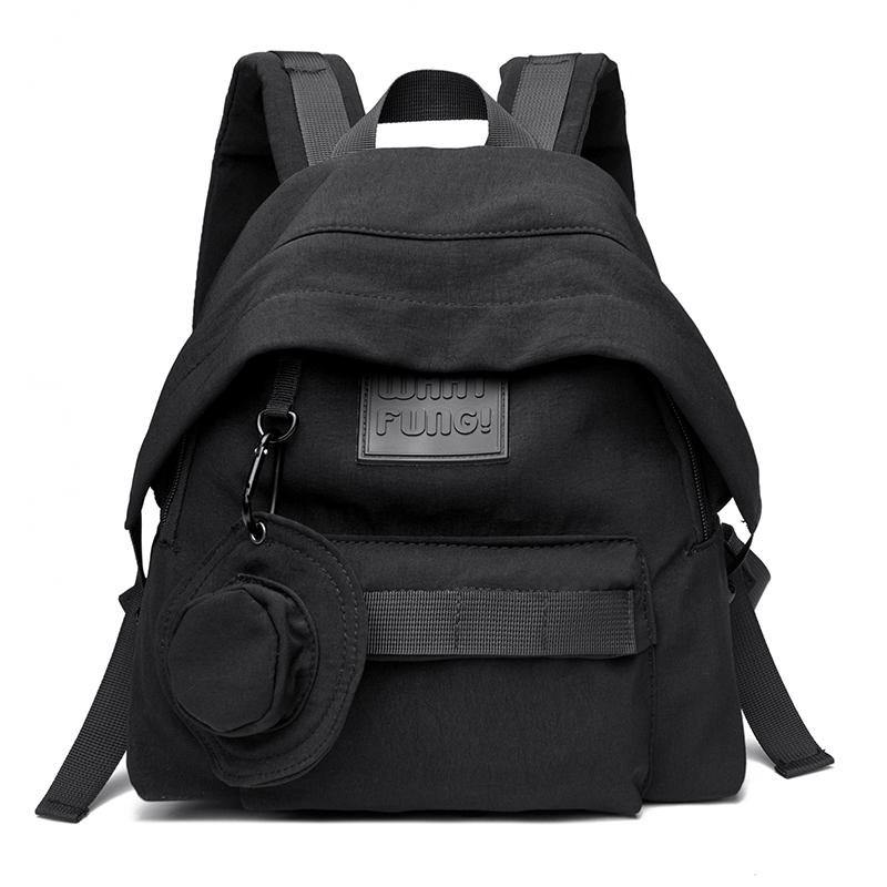 Solid Color Backpack with Front Pocket Lightweight Bag for Daily Use чорний
Solid Color Backpack with Front Pocket Lightweight Bag for Daily Use чорний