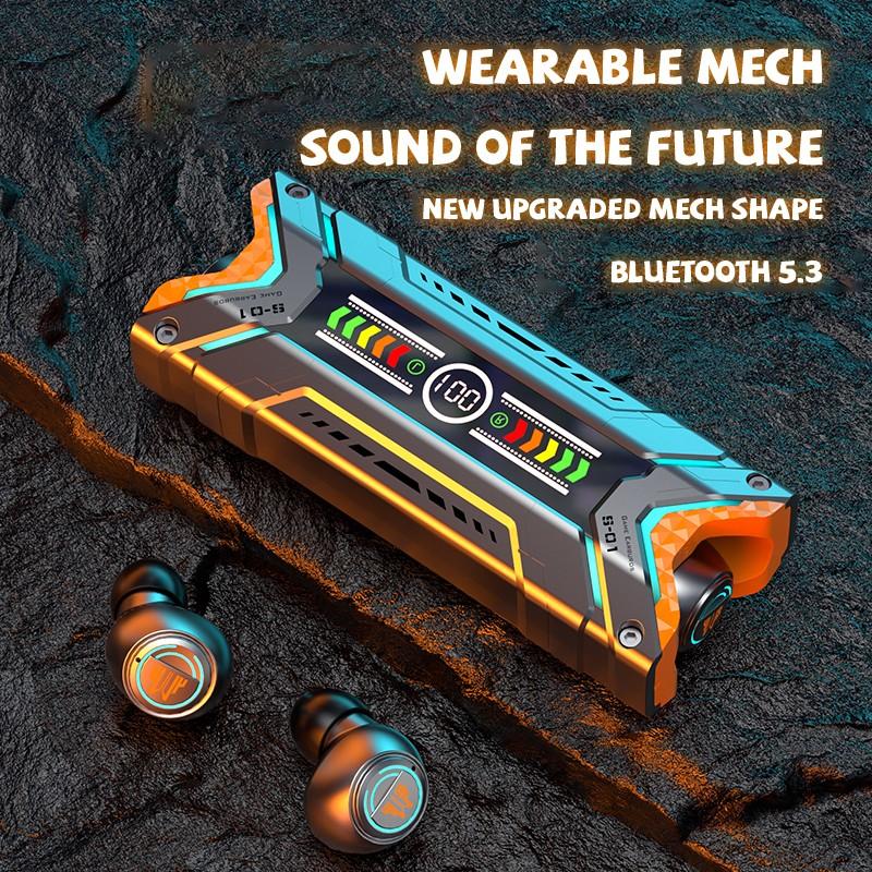 НОВАЯ Беспроводная гарнитура M48 Mecha Style Bluetooth5.3 Бинауральная спортивная игровая гарнитура с сенсорным управлением 2200 мАч Водонепроницаемые наушники большой емкости
НОВАЯ Беспроводная гарнитура M48 Mecha Style Bluetooth5.3 Бинауральная спортивная игровая гарнитура с сенсорным управлением 2200 мАч Водонепроницаемые наушники большой емкости