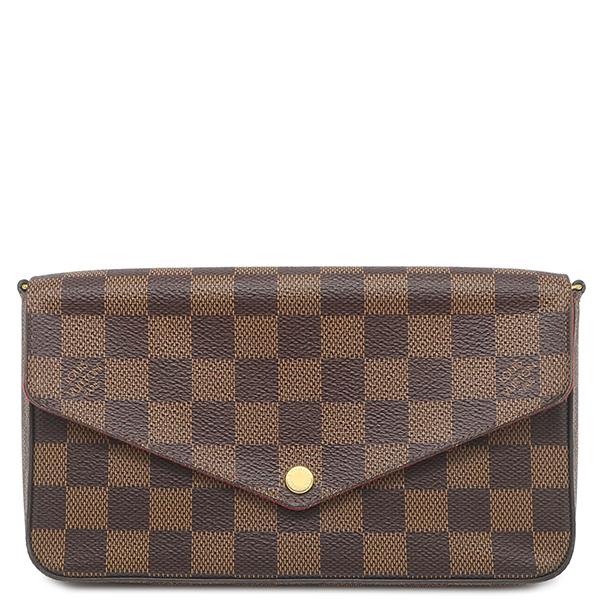 LOUIS VUITTON N40492 Damier Pochette Felice Гаманець на ланцюжку Полотно Damier Масив
LOUIS VUITTON N40492 Damier Pochette Felice Гаманець на ланцюжку Полотно Damier Масив