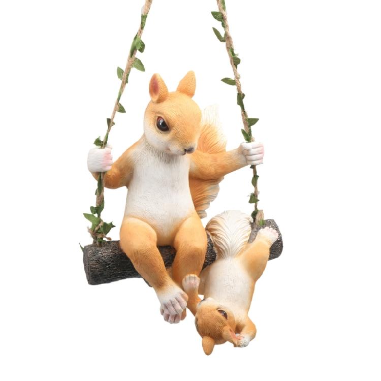 Garden Squirrel Decors Statue Fairys Garden Accessories Hanging Squirrel Sculptures Housewarmings Gift for Patio Yard
Garden Squirrel Decors Statue Fairys Garden Accessories Hanging Squirrel Sculptures Housewarmings Gift for Patio Yard