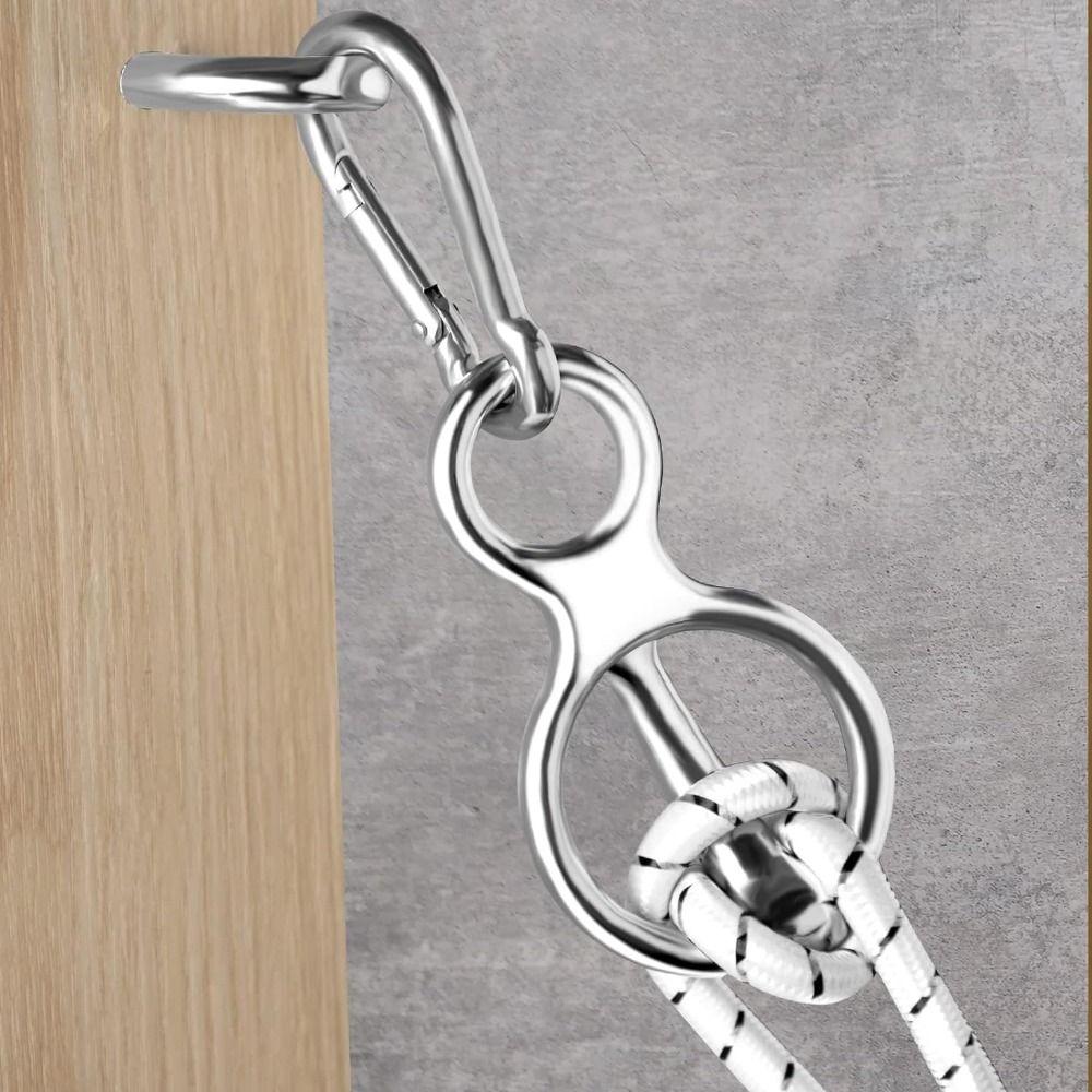 Stainless Steel Horse Trailer Ties Quick Snap Horse Rigging Equipment Horse Tie Ring Tack Needs срібний
Stainless Steel Horse Trailer Ties Quick Snap Horse Rigging Equipment Horse Tie Ring Tack Needs срібний