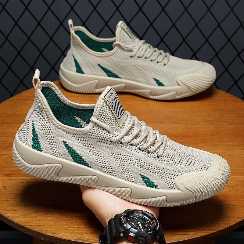 Spring new men s shoes elastic fly-woven breathable black mesh casual sports shoes lightweight one-pedal running shoes 39
Spring new men s shoes elastic fly-woven breathable black mesh casual sports shoes lightweight one-pedal running shoes 39