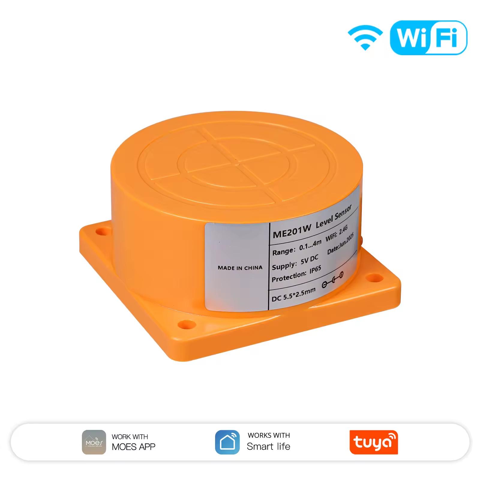 High-Precision Ultrasonic ME201W WiFi Water Level Sensor with iOS Compatibility
High-Precision Ultrasonic ME201W WiFi Water Level Sensor with iOS Compatibility