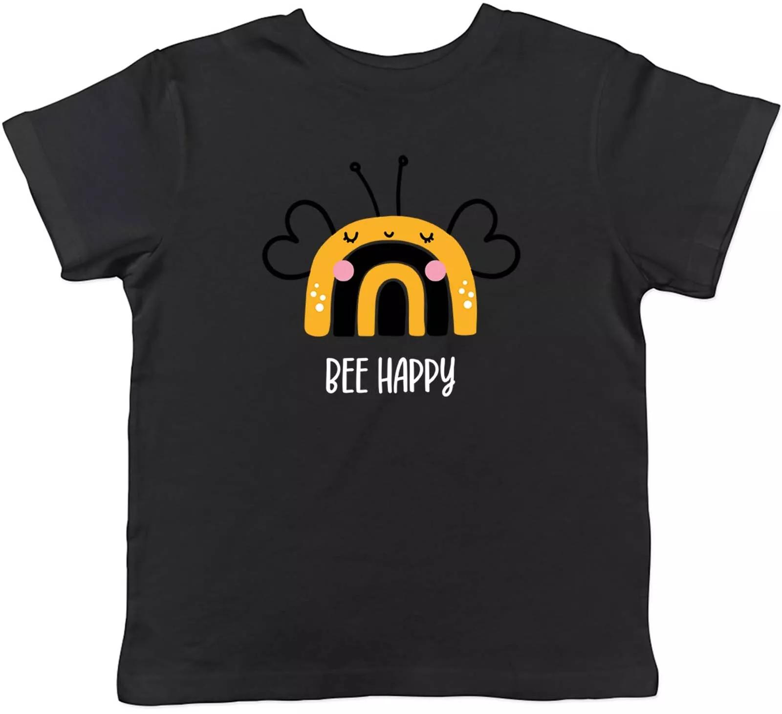 Bee Happy Kids T-Shirt Bumblebee Happiness Childrens Boys Girls Gift 100
Bee Happy Kids T-Shirt Bumblebee Happiness Childrens Boys Girls Gift 100