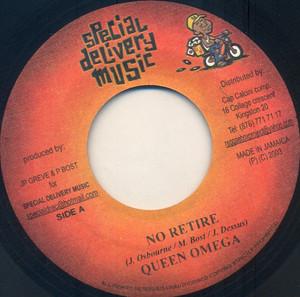 7inch Record QUEEN OMEGA - No Retire NONE Special Deliver 2003 Jamaica Reggae, Ska & Dub Used
7inch Record QUEEN OMEGA - No Retire NONE Special Deliver 2003 Jamaica Reggae, Ska & Dub Used