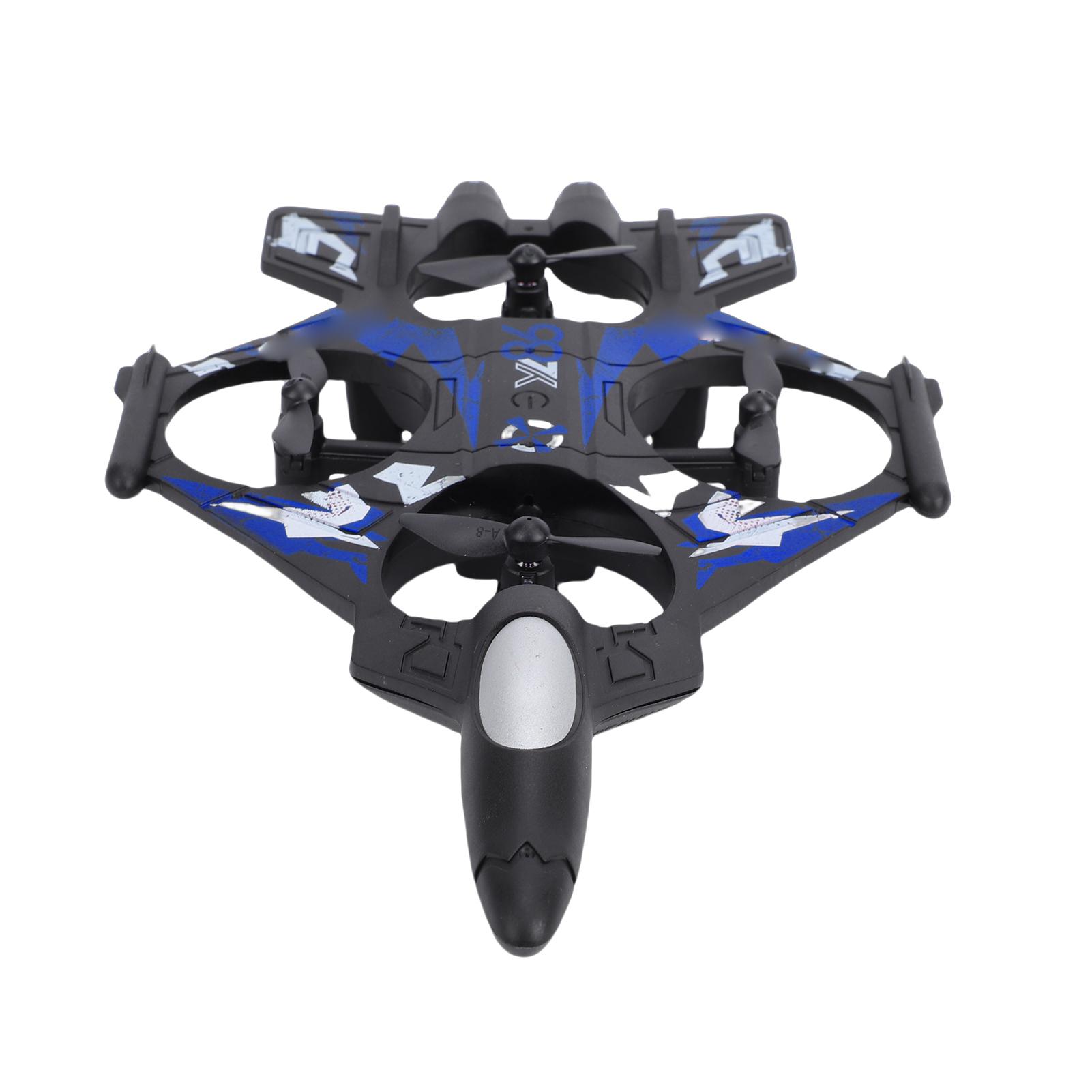 RC Airplane Remote Control Fixed Wing Aircraft with Camera 2.4G 360 Flip Flight Altitude Hold System 3 Speed Modes синій
RC Airplane Remote Control Fixed Wing Aircraft with Camera 2.4G 360 Flip Flight Altitude Hold System 3 Speed Modes синій