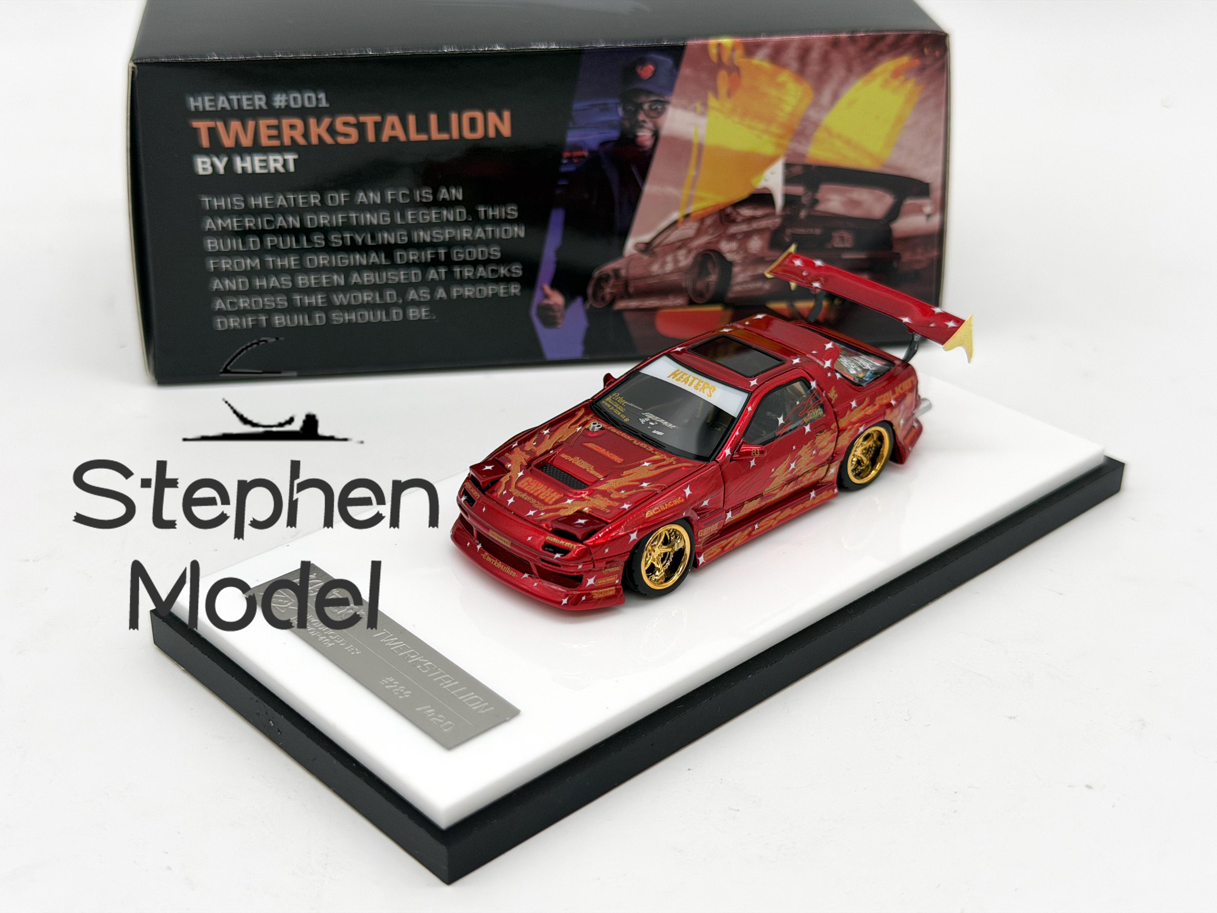Error 404 1:64 RX-74 FC Twerkstallion Red Golden Wheel Resin Car Model Collection красный
Error 404 1:64 RX-74 FC Twerkstallion Red Golden Wheel Resin Car Model Collection красный