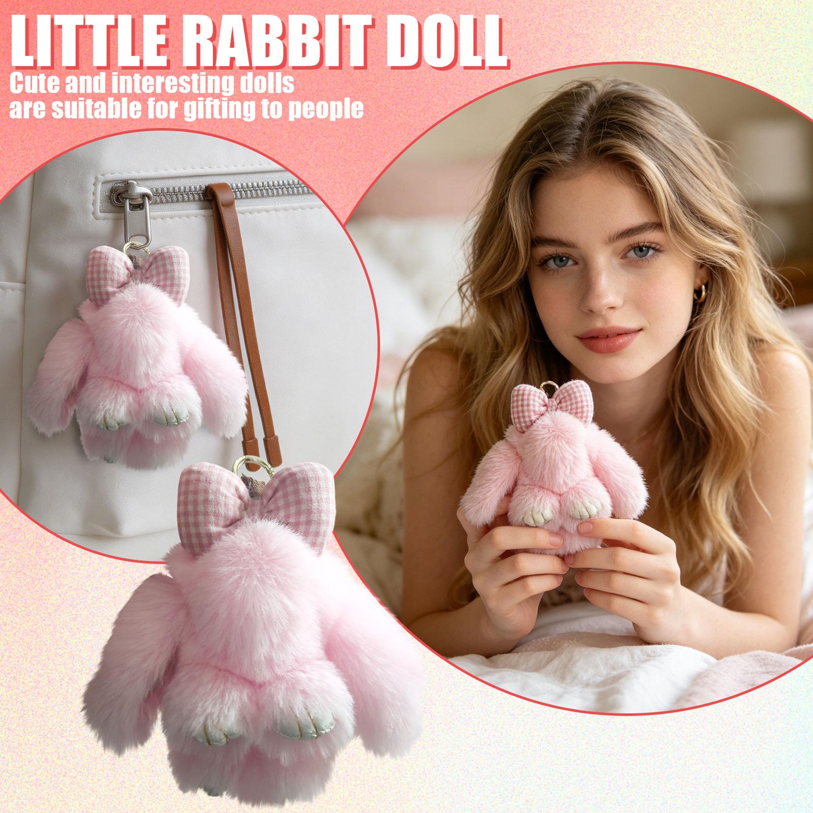 This Plush Keychain Serves As An Adorable And Bag Charm. Crafted From High-quality Faux , It Boasts A , Soft Texture And A One Size
This Plush Keychain Serves As An Adorable And Bag Charm. Crafted From High-quality Faux , It Boasts A , Soft Texture And A One Size