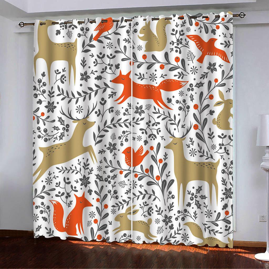 Vintage Style Cartoon Animal Series High Density Blackout Curtain Digital Printing 140*100
Vintage Style Cartoon Animal Series High Density Blackout Curtain Digital Printing 140*100