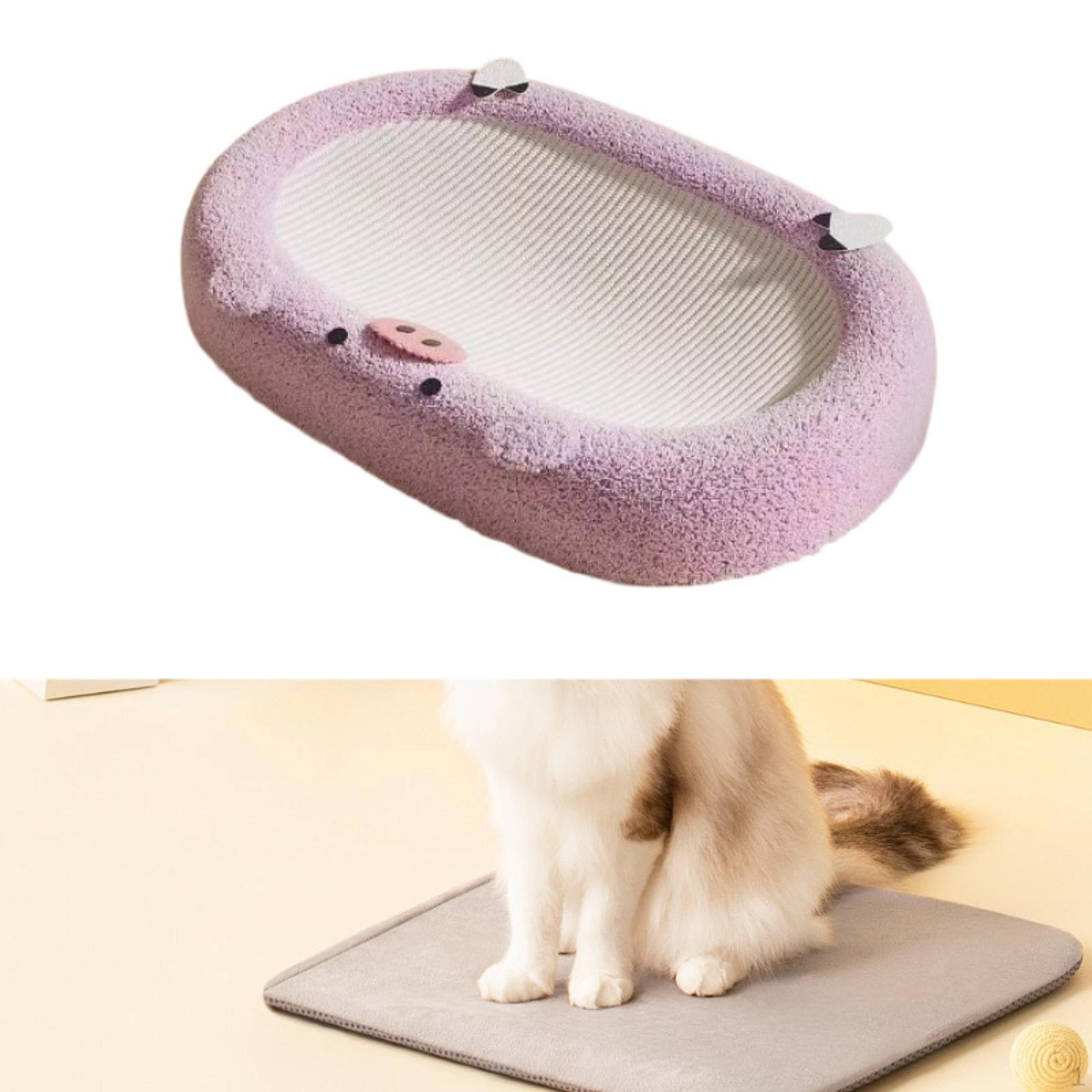 Cat Scratcher Board ,Sisal ,Cartoon, Sturdy, Furniture Protection Scratching Piggy Design фіолетовий
Cat Scratcher Board ,Sisal ,Cartoon, Sturdy, Furniture Protection Scratching Piggy Design фіолетовий