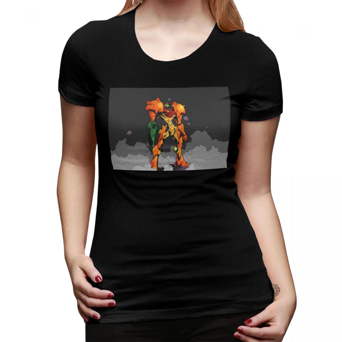 Metroid Samus Aran Prime Hunter TShirt for Women Round Neck Streetwear T Shirts Womens Short Sleeve Summer Clothes Tops 4XL
Metroid Samus Aran Prime Hunter TShirt for Women Round Neck Streetwear T Shirts Womens Short Sleeve Summer Clothes Tops 4XL
