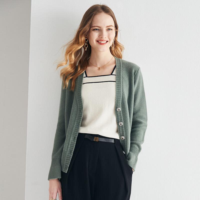 Женский кашемировый свитер с V-образным вырезом Paluopo M 100
Женский кашемировый свитер с V-образным вырезом Paluopo M 100