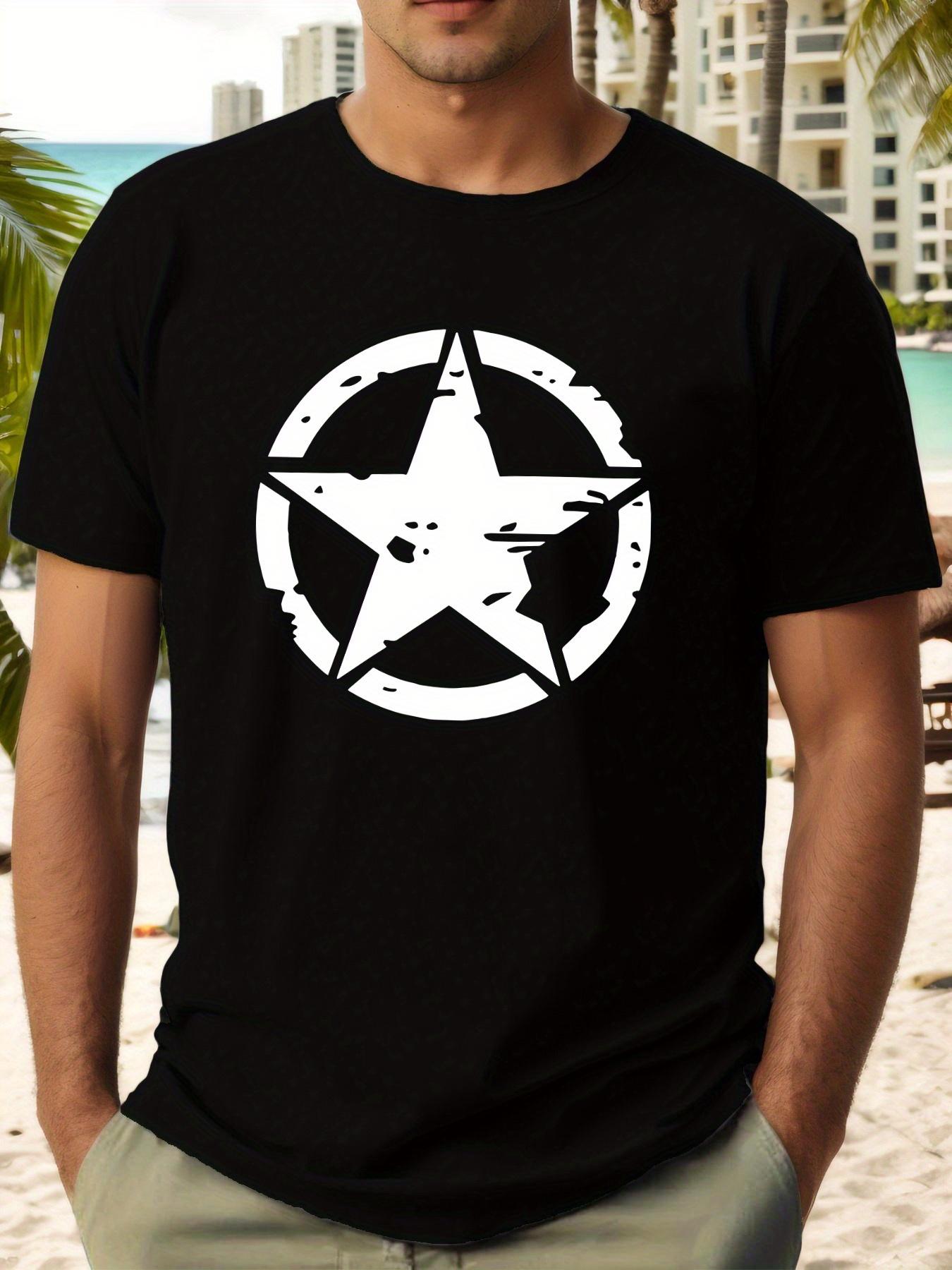 Casual Summer T-shirt - I AM THE NORTH STAR Graphic L
Casual Summer T-shirt - I AM THE NORTH STAR Graphic L