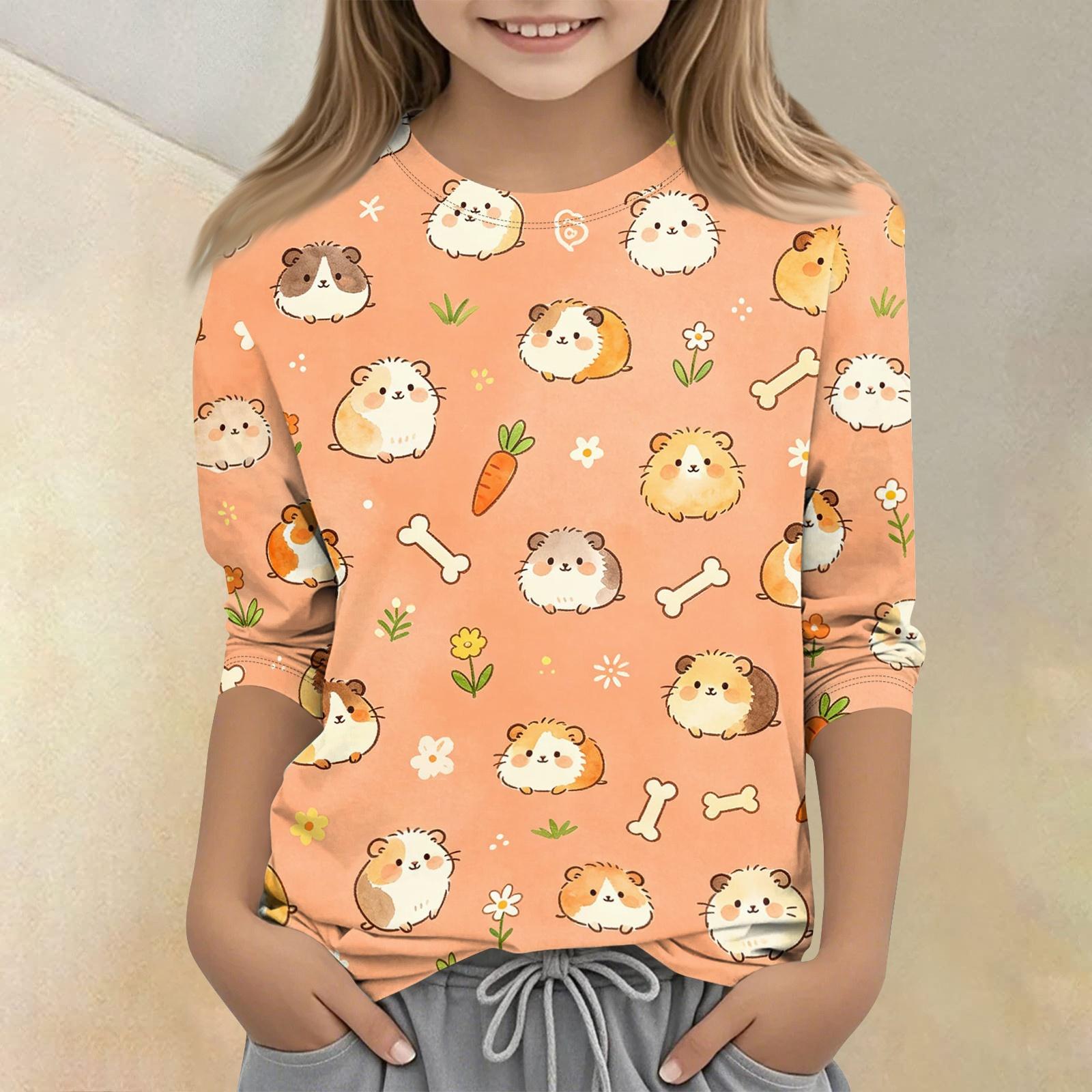 Kids Animal Print Crew Neck 3/4 Sleeve Casual T-Shirt Soft Comfortable Fabric Suitable for Everyday Wear and Outdoor Activities 160 хаки
Kids Animal Print Crew Neck 3/4 Sleeve Casual T-Shirt Soft Comfortable Fabric Suitable for Everyday Wear and Outdoor Activities 160 хаки